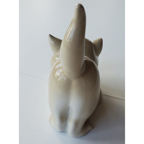 Vtg Miquel Requena Porcelanas Porcelain Playful Cat Kitten Figurine Valencia - Picture 5 of 8